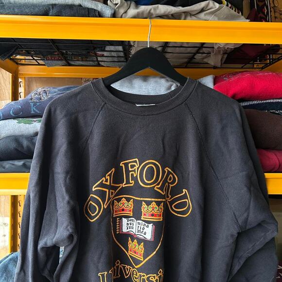 Vintage 90s oxford university crewneck - Picture 1 of 4